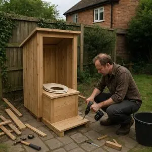 Build a Compost Toilet Outdoor