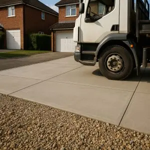 Can Concrete Driveways Support Heavy Vehicles Or Traffic