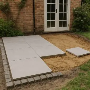 Can I Lay Porcelain Paving On Sand