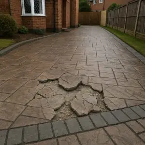 Can Pattern Imprinted Concrete Be Repaired If Damaged