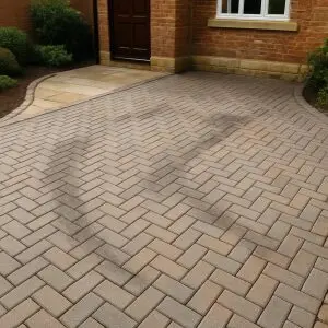 How Do I Remove Tyre Marks From My Block Paved Driveway.