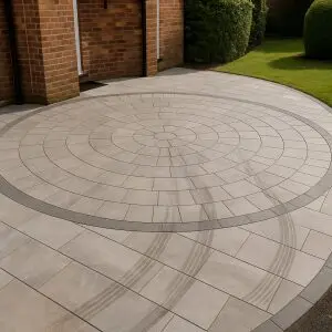 How Do I Remove Tyre Marks From My Porcelain Driveway.