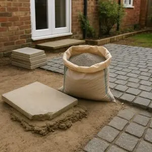 How Much Cement Would I Use In A Standard Mortar Mix For Laying Paving Slabs