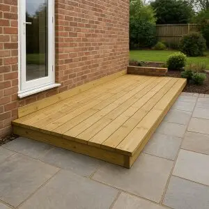 How To Attach Decking To House Wall