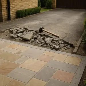 How To Break Up An Old Concrete Driveway