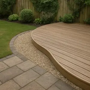How To Build Curved Decking