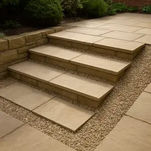 How To Build Garden Steps From Paving Slabs