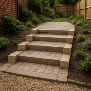 How To Build Garden Steps On A Slope