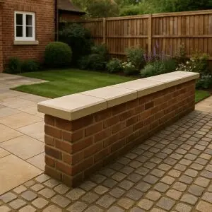 How To Cap A Garden Wall With Coping Stones