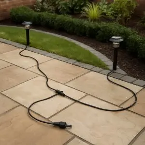 How To Connect Garden Lights In Series