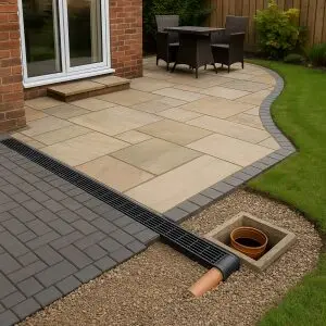 How To Connect Patio Drains To Soakaways