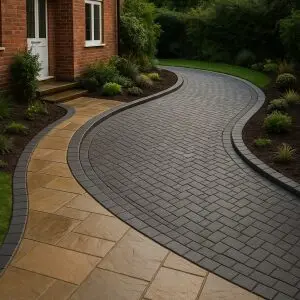 How To Create A Curved Driveway