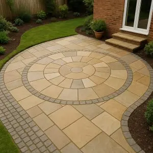 How To Create Circular Paving Features