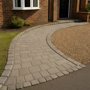 How To Create Curved Paving Edges