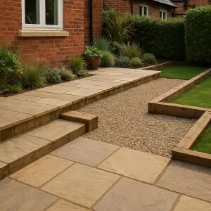 How To Design With Mixed Materials (Stone + Gravel + Timber)