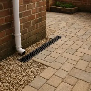 How To Divert Surface Water Away From Property Walls