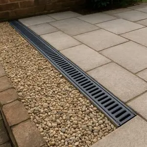 How To Fit Aco Channels Flush With Paving Surface