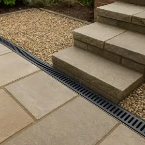 How To Fit Drainage Slots Beside Steps