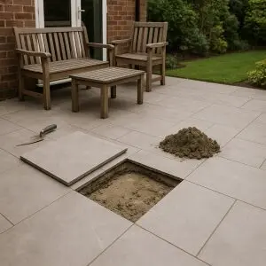 How To Fix Lifting Porcelain Paving