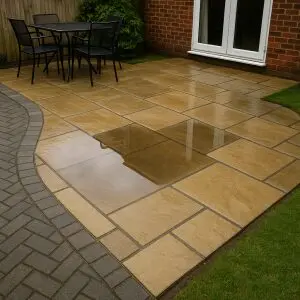 How To Fix Puddle On Patio