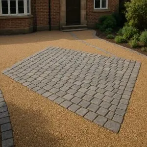 How To Form Diamond Set Paving Centres