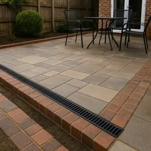 How To Install Linear Drain In Patio
