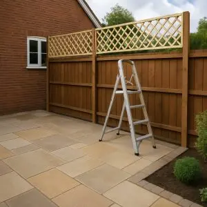 How To Install Trellis On Top Of Fence