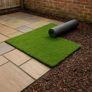 How To Lay Artificial Grass On Bark