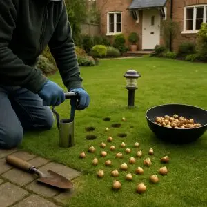 How To Plant Bulbs In A Lawn