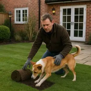 How To Stop Dogs Digging Up New Turf