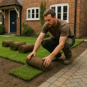 How to Lay Rolls of Turf