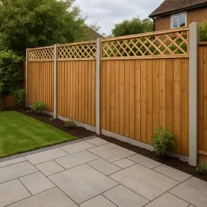 Install A Trellis Top  For Privacy