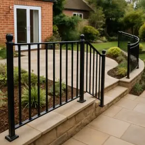Powdercoat Metal Railings