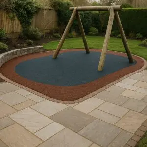 Rubber Mulch Play Area