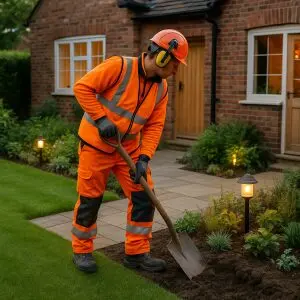 Using PPE in Landscaping Work