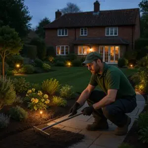What are the benefits of hiring a professional landscape gardener