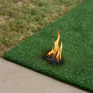 Is Artificial Grass A Fire Risk