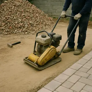 Does The Hardcore Need To Be Compacted Before Laying The Paving