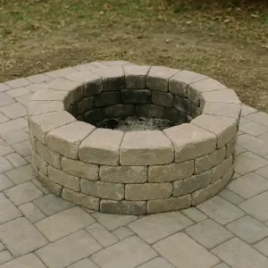 Fire Pit Paver Ring