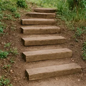 Garden Steps Timber
