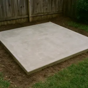 Hot Tub Concrete Pad