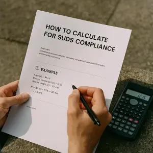 How To Calculate Runoff For Suds Compliance