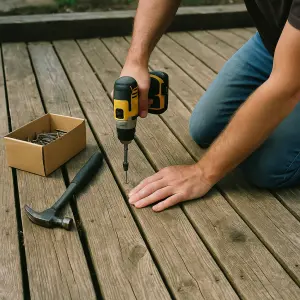 How To Fix Loose Decking Boards