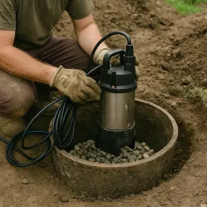 How To Install A Pump In Soakaway