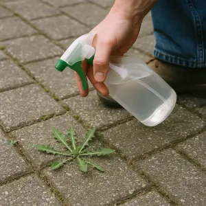 How To Kill Weeds Safely Between Blocks