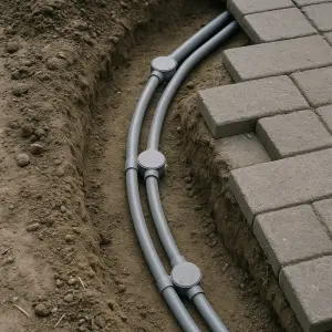 How To Plan Lighting Conduit Beneath Paving