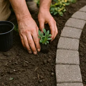 How To Plant Around Paving Edges