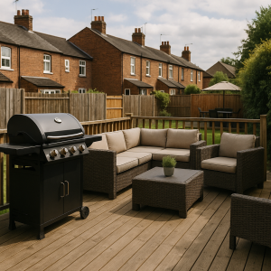 BBQ or lounge decks