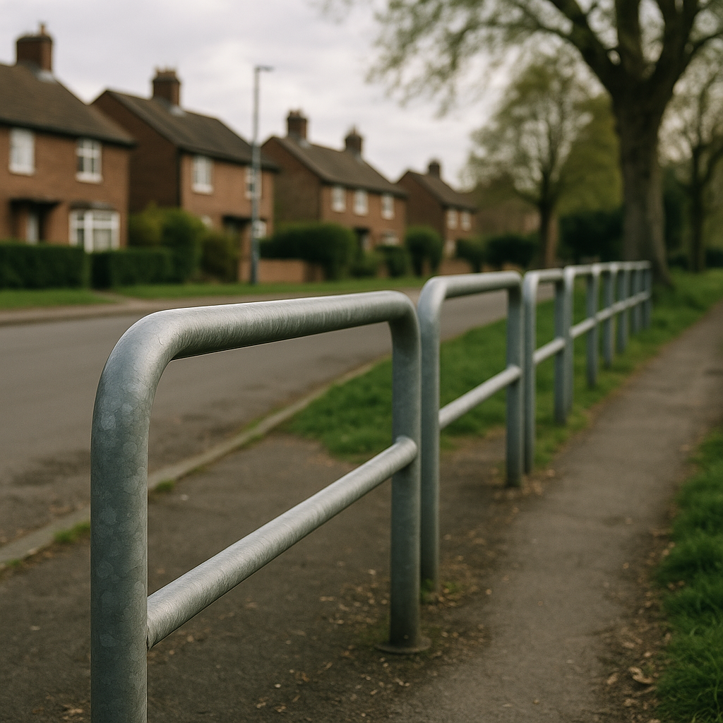 Steel Tube Railings - Decking Platforms & Raised Structures