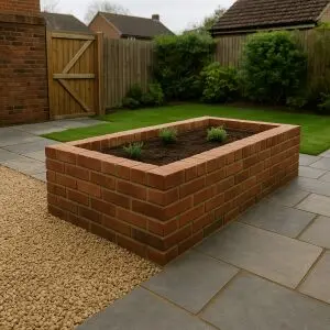 How To Build A Raised Bed With Bricks